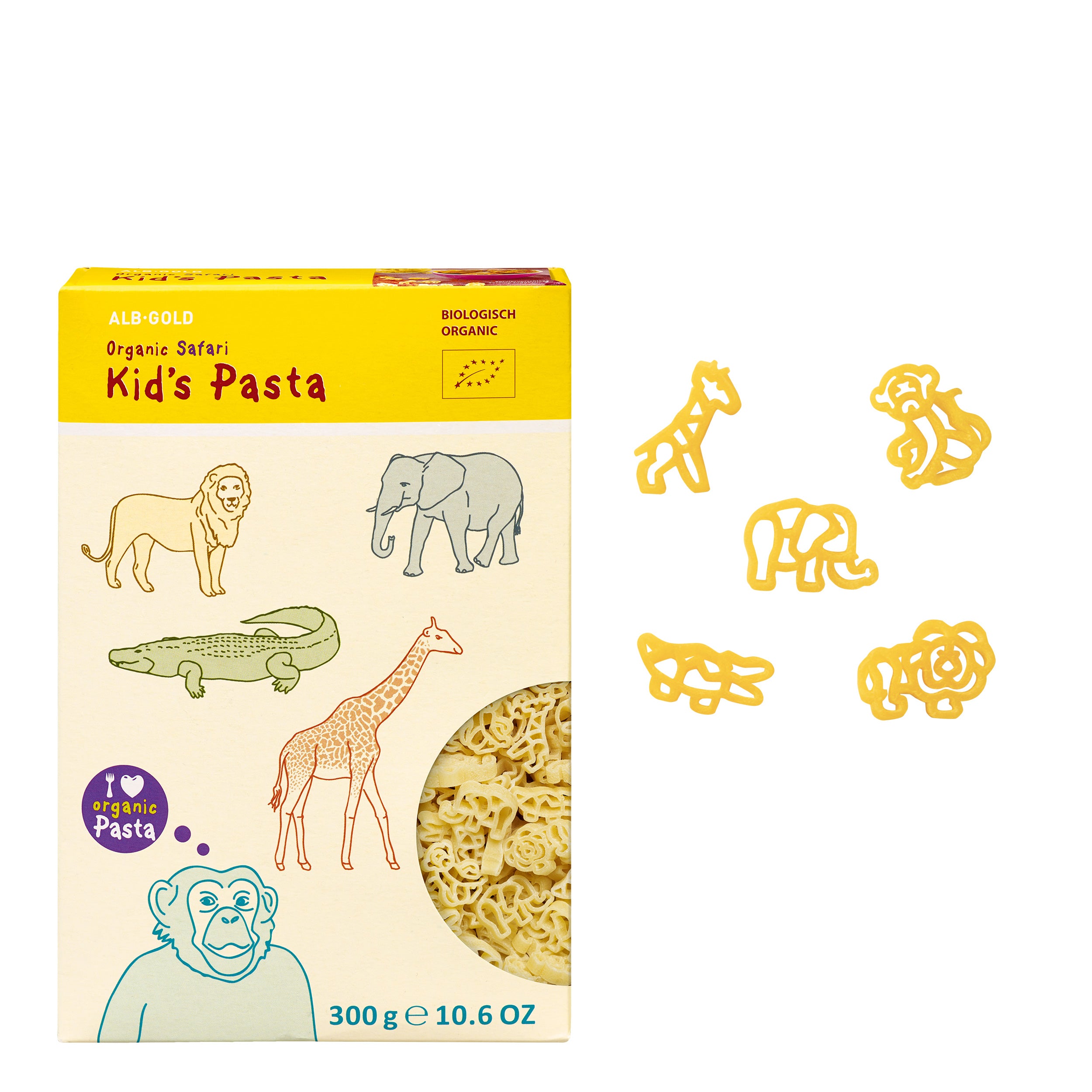 Organic Safari Kids Pasta - 300g