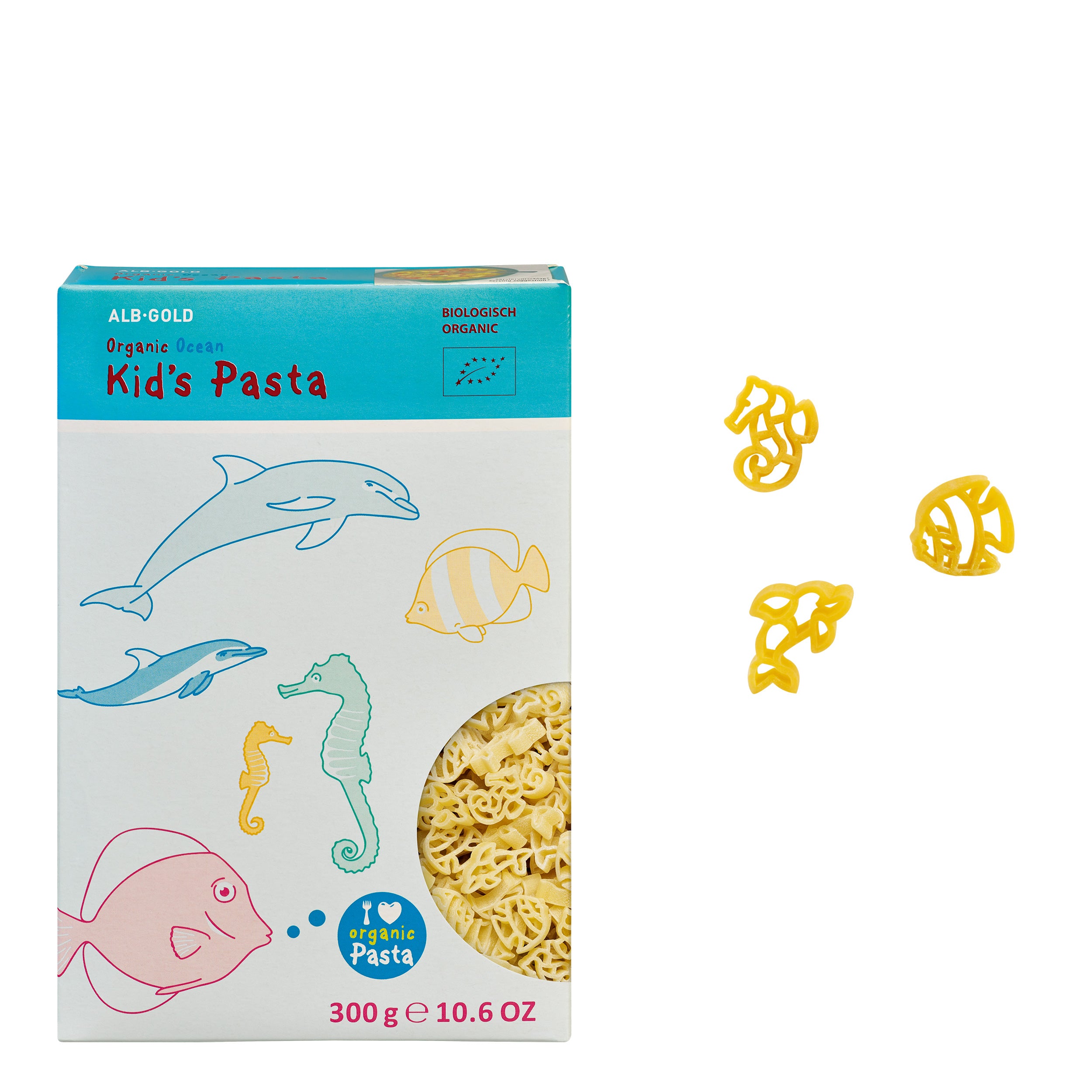 Discovery Bundle - 3 x Organic Kids Pasta - Safari, Dino, Ocean Shapes