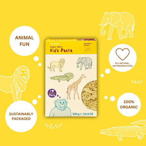 Discovery Bundle - 3 x Organic Kids Pasta - Safari, Dino, Ocean Shapes