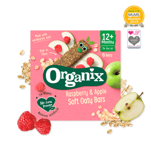 Raspberry & Apple Soft Oaty Bars