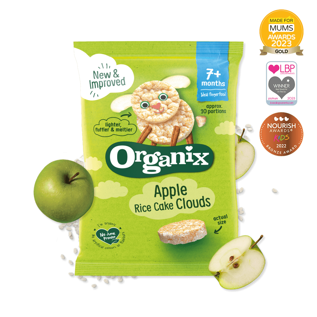 Apple Rice Cake Clouds Multipack (4x18g)