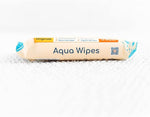 Load image into Gallery viewer, Aqua Wipes 100% Biodegradeable Baby Wipes - Travel pack - 12 wipes
