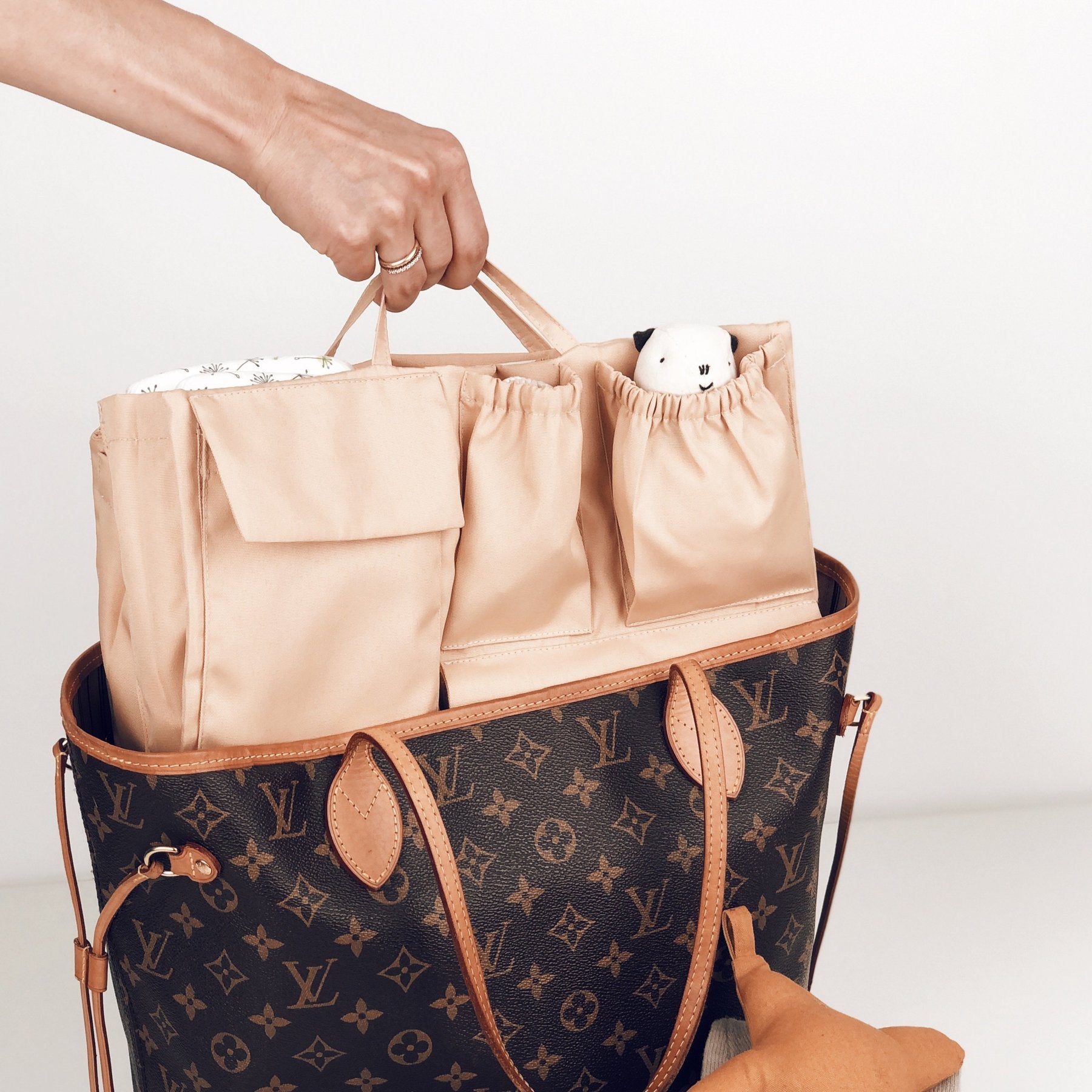 Louis Vuitton Neverfull Gm As Diaper Bag